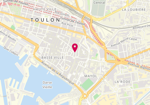 Plan de AFLALO Charles, 51 Cours Lafayette, 83000 Toulon