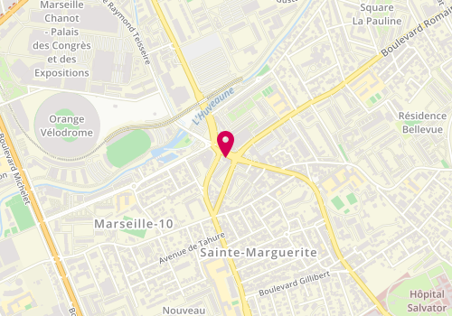 Plan de FORMAN Marie-Reine, 36 Boulevard de Sainte Marguerite, 13009 Marseille