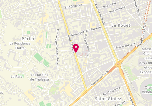 Plan de FAUQUIER Stéphan, 433 Rue Paradis, 13008 Marseille