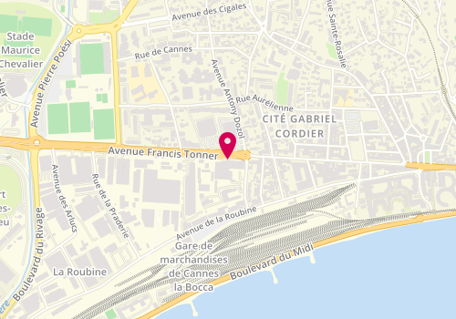 Plan de AMARI Hela, 155 Avenue Francis Tonner, 06150 Cannes