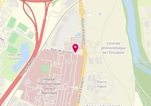 Plan de DEZALY Malicia, 45 Rue de Gironis, 31036 Toulouse