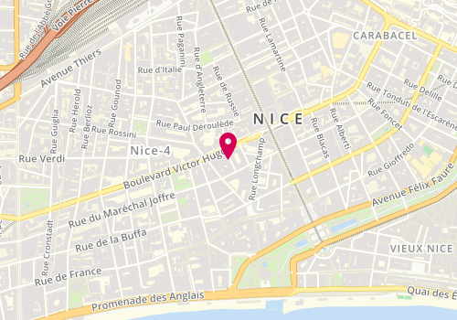 Plan de FRANZETTI Cristina, 5 Rue Eugène Emmanuel, 06000 Nice