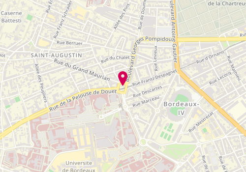 Plan de MORANGE Guillaume, Place Amelie Raba Leon, 33076 Bordeaux