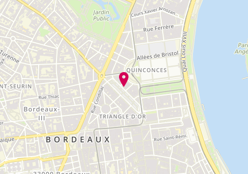 Plan de BERGAUD Françoise, 17 Allees de Tourny, 33000 Bordeaux