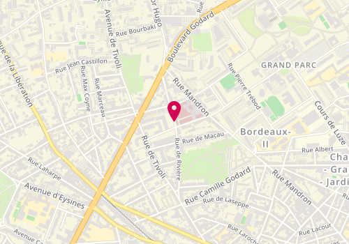 Plan de GOVARE Marc, 91 Rue de Riviere, 33030 Bordeaux