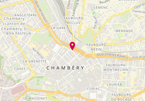 Plan de LACHARME Tiffany, 28 Boulevard de la Colonne, 73000 Chambéry