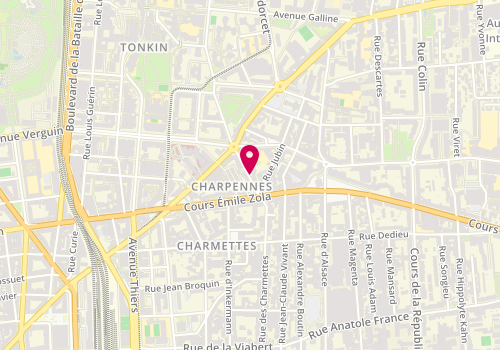 Plan de DATTINO Giovanni, 15 Rue des Charmettes, 69100 Villeurbanne