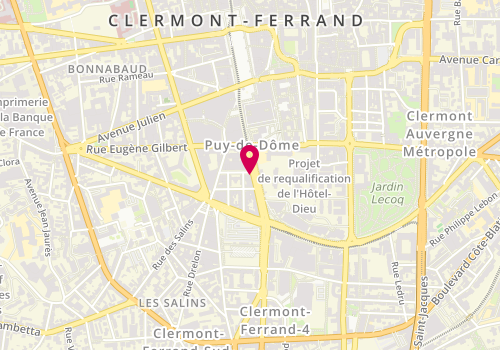 Plan de ALAIMO Angelo, 26 Boulevard Charles de Gaulle, 63000 Clermont-Ferrand