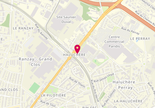 Plan de MIHU Diana, 2 Route de Paris, 44300 Nantes