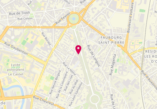 Plan de PAUCHARD-STEINMETZ Emmanuelle, 16 cours General de Gaulle, 21000 Dijon