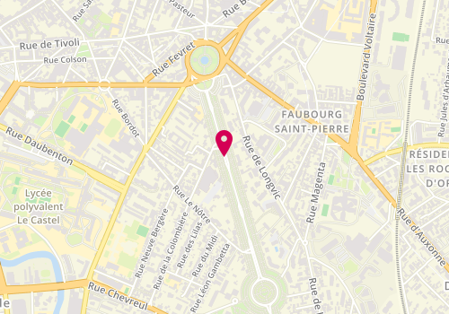 Plan de GOUDEAU-BOUTILLON Sophie, 18 Cours General de Gaulle, 21000 Dijon