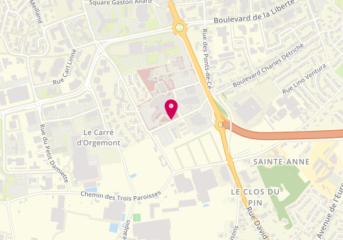 Plan de HAUTION Damien, 9 Rue de l'Hirondelle, 49044 Angers