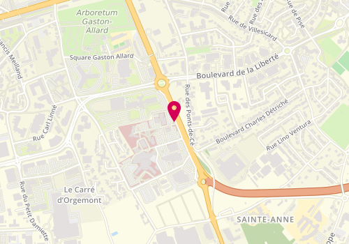 Plan de URIER Nicholas, 140 Avenue de Lattre de Tassigny, 49044 Angers