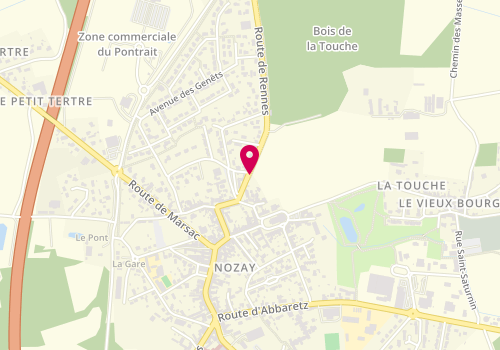Plan de BERARU Vlad-Ioan, 7 Route de Rennes, 44170 Nozay