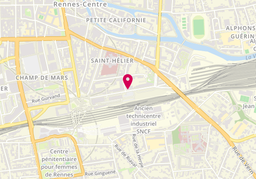 Plan de ZONGO Pierre Damien, 27 Boulevard Solférino, 35000 Rennes