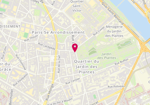 Plan de AUCLIN François, 59 Rue Geoffroy Saint Hilaire, 75005 Paris
