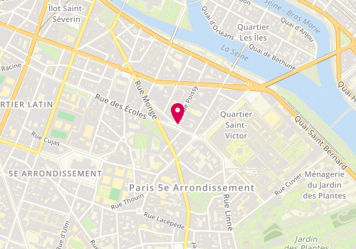 Plan de ATTALI Philippe, 4 Ter Rue des Écoles, 75005 Paris