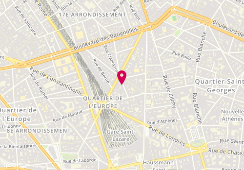 Plan de ABTAN Marc, 9 Rue de Turin, 75008 Paris