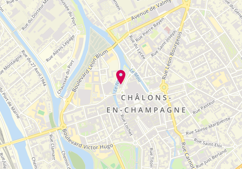 Plan de AIGRON Jean Pierre, 4 Rue des Viviers, 51000 Châlons-en-Champagne