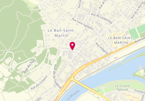 Plan de BERTAUX Pierre-Jean, 24 Rue du Marechal Foch, 57050 Le Ban-Saint-Martin