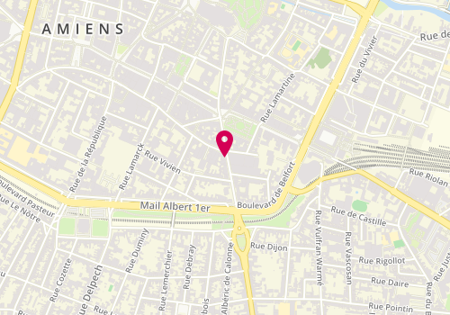 Plan de BEVE Corinne, 10 Rue des Otages, 80000 Amiens