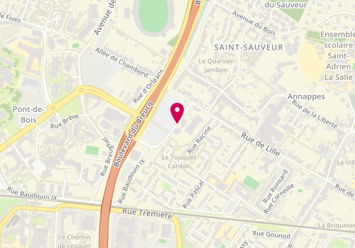 Plan de LECOUTERE-BEERT Maëlle, 5 Rue Baudouin Ix, 59650 Villeneuve-d'Ascq