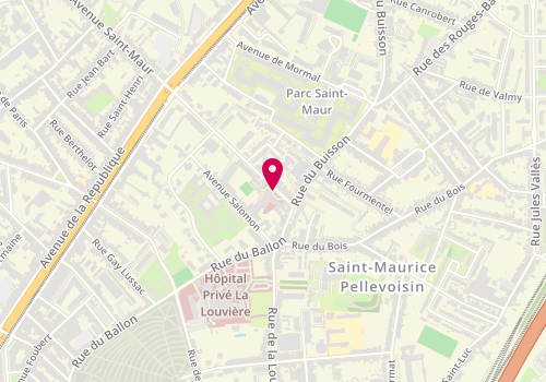 Plan de FLORENT-BRUANDET Caroline, 4 Avenue Emile Zola, 59800 Lille