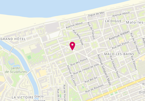 Plan de ROSSI Carole, 46 Avenue Adolphe Geeraert, 59240 Dunkerque